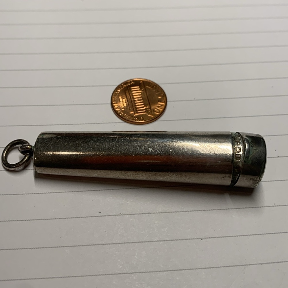 Sterling Antique Pulls Case Pendant - image 6